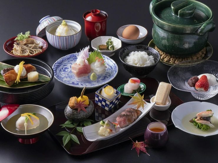 A Kyoto kaiseki meal