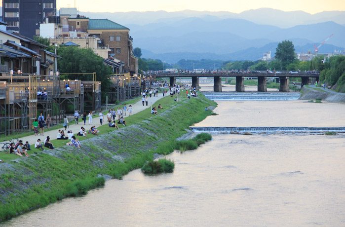 The Kamo River